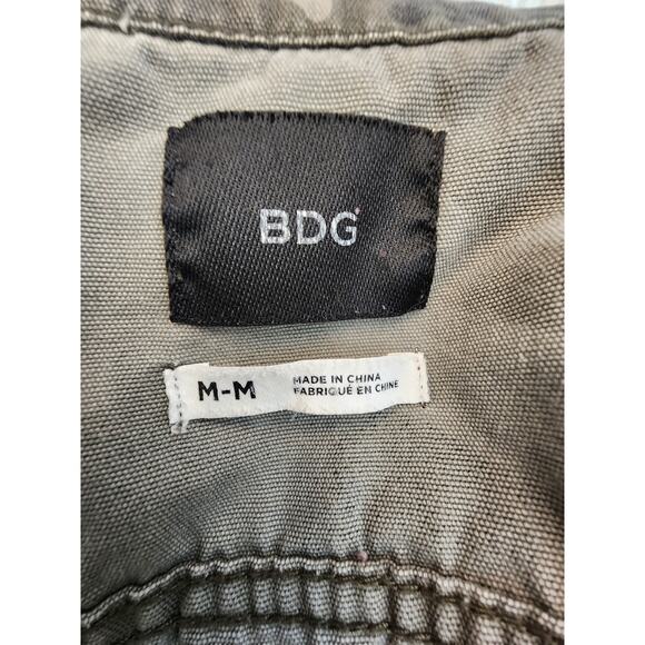 BDG Urban Outfitters Military Style Camo Jacket SZ Medium - Picture 8 of 11
